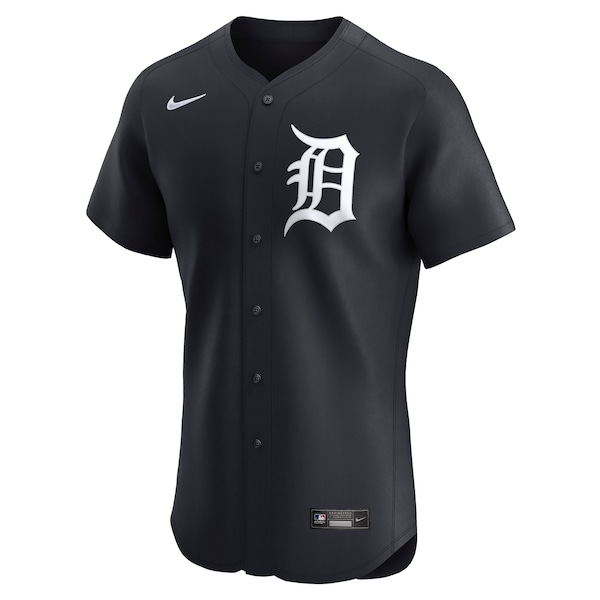Javier Baez Detroit Tigers Nike Alternate Elite Player Jersey - Navy
