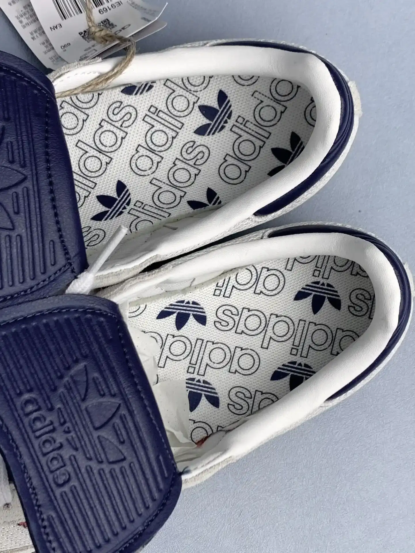 adidas Samba LT Crystal White Night Indigo Shoes product photo from LabelPicks