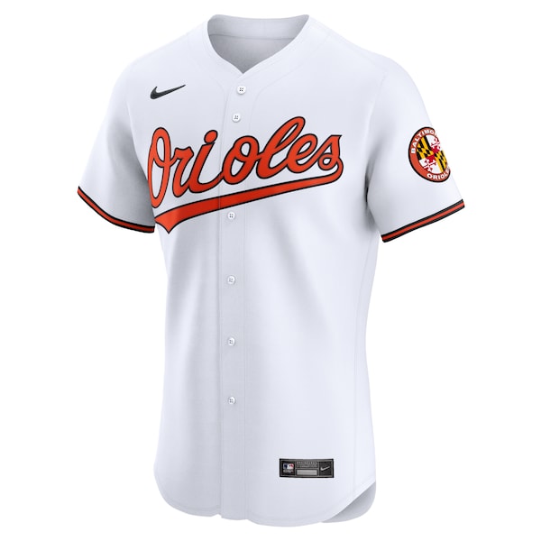 Baltimore Orioles Nike Home Elite Jersey - White
