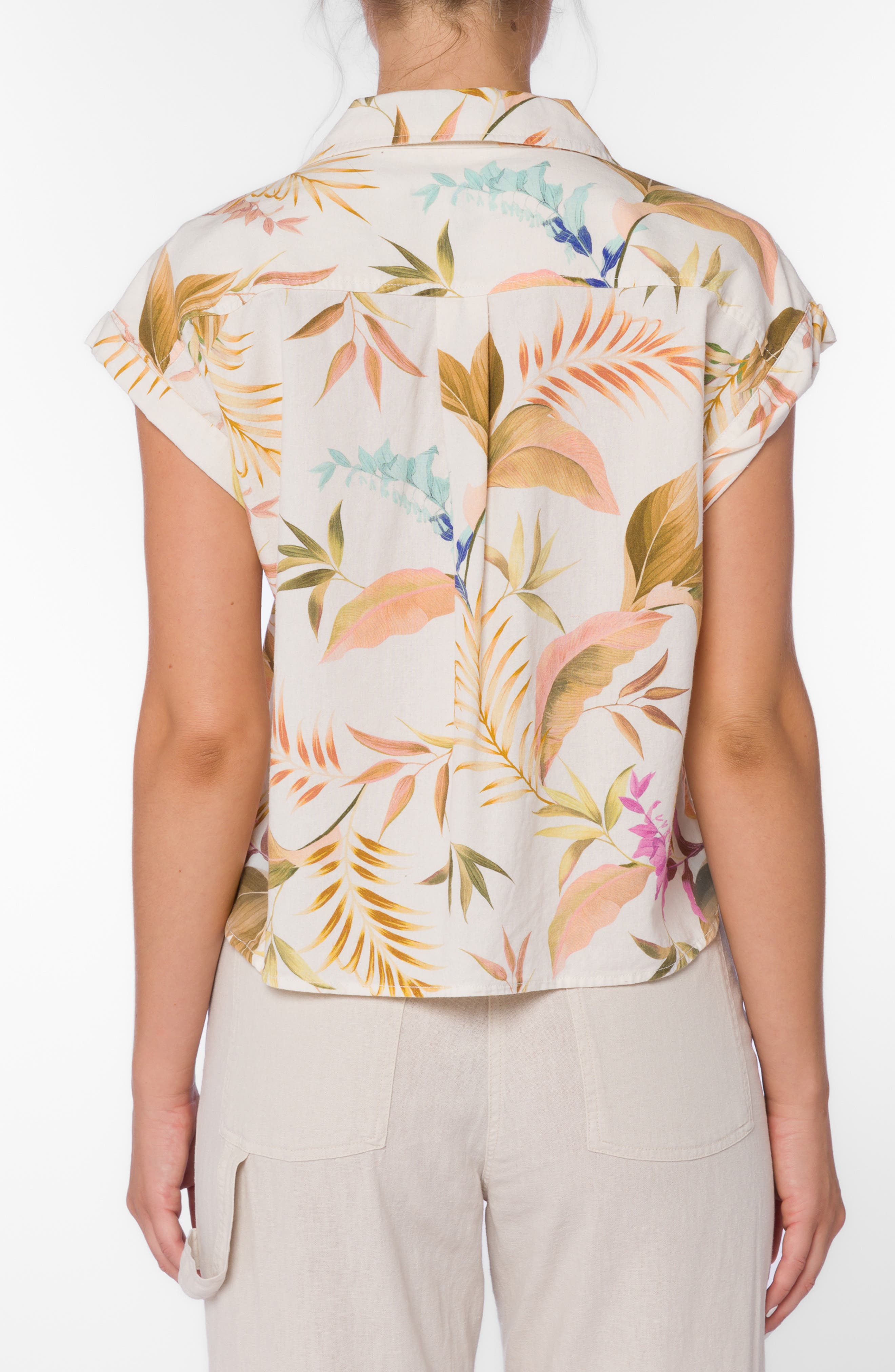 VELVET HEART Gavin Linen Top