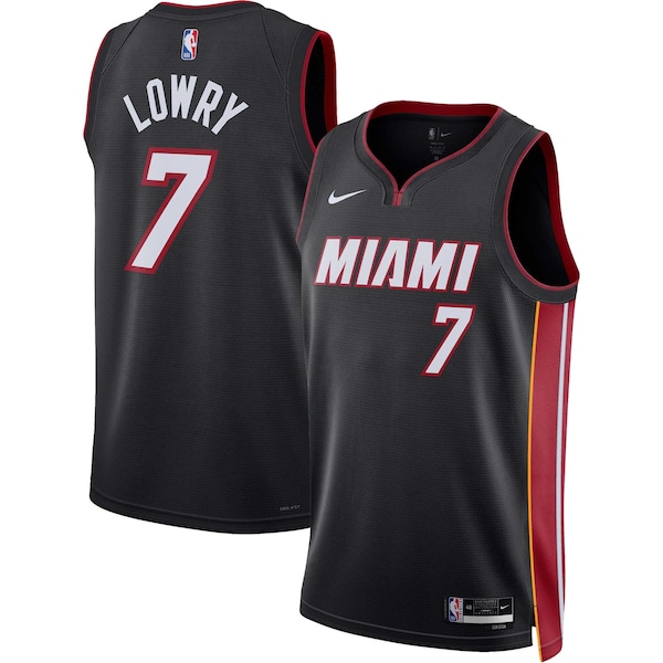 Kyle Lowry Miami Heat Nike Unisex Swingman Jersey - Icon Edition - Black