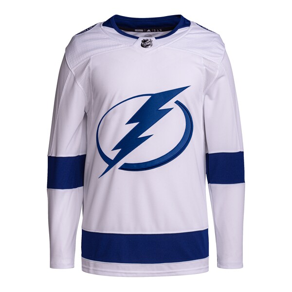 Tampa Bay Lightning adidas Away Primegreen Authentic Jersey – White