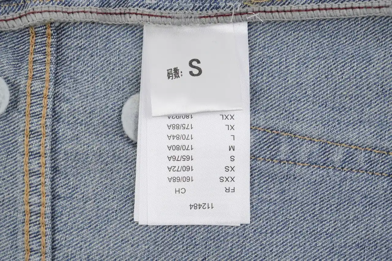 Louis Vuitton Light Blue Allover Print Straight Denim Jeans product photo from LabelPicks