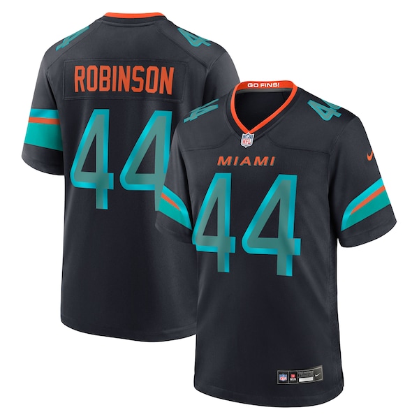 Chop Robinson Miami Dolphins Nike 2025 Rivalries Collection Game Jersey - Pitch Blue