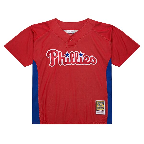 Roy Halladay Philadelphia Phillies Cooperstown Collection 2010 Batting Practice Jersey - Red