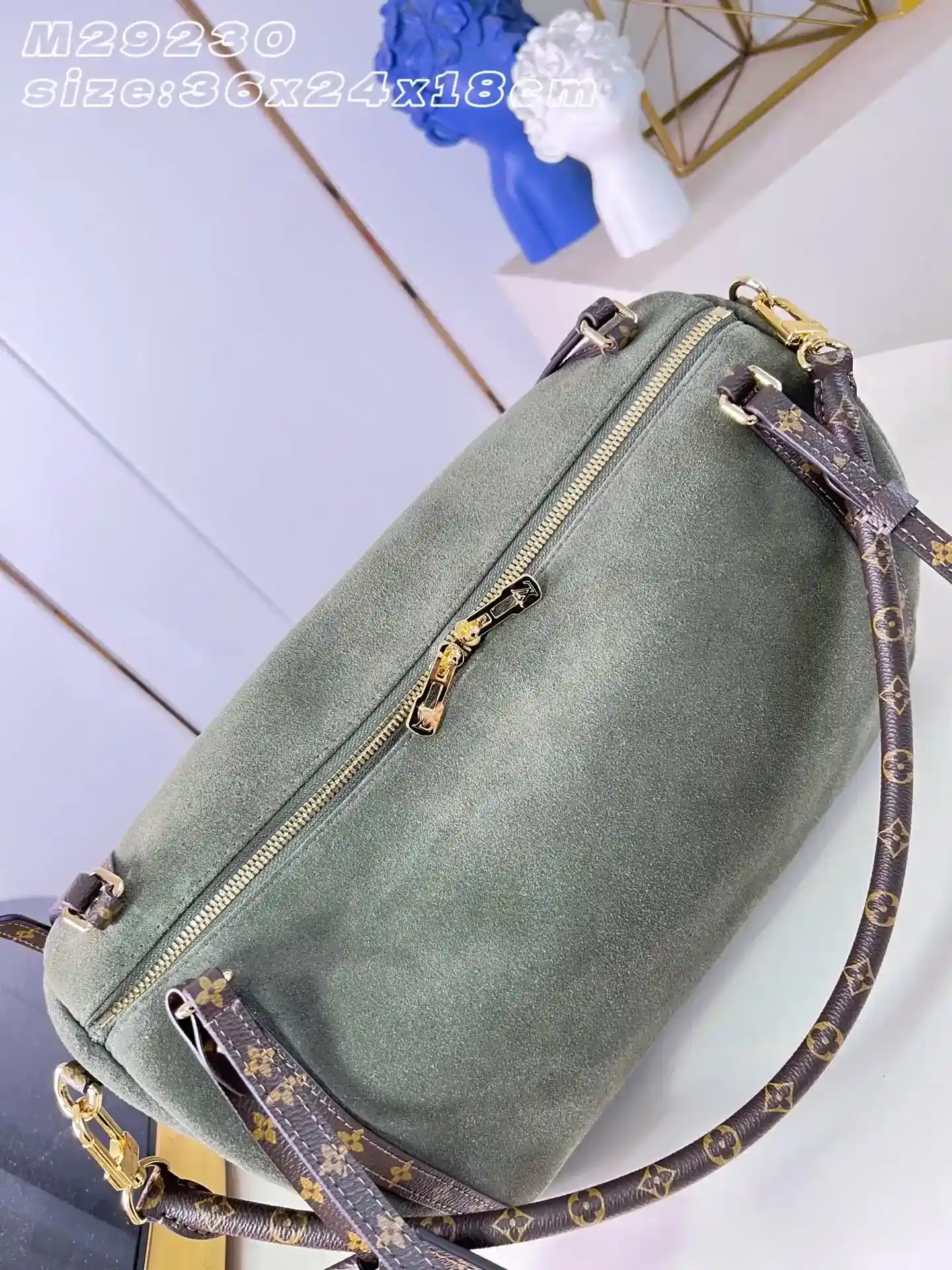 Louis Vuitton Canvas and Suede Hobo Bag product photo from LabelPicks