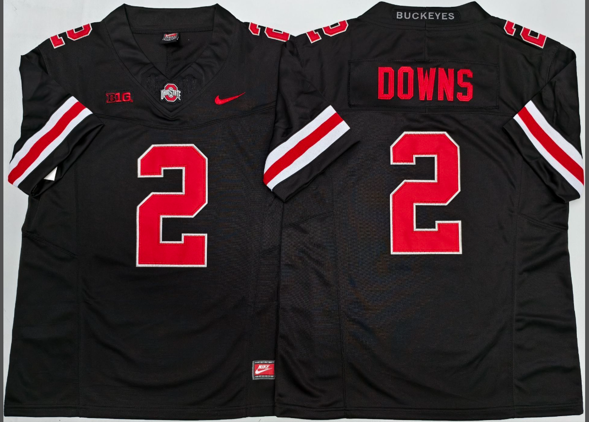 Jaxon Downs NCAA Ohio State Buckeyes Nike Vapor Limited Jersey