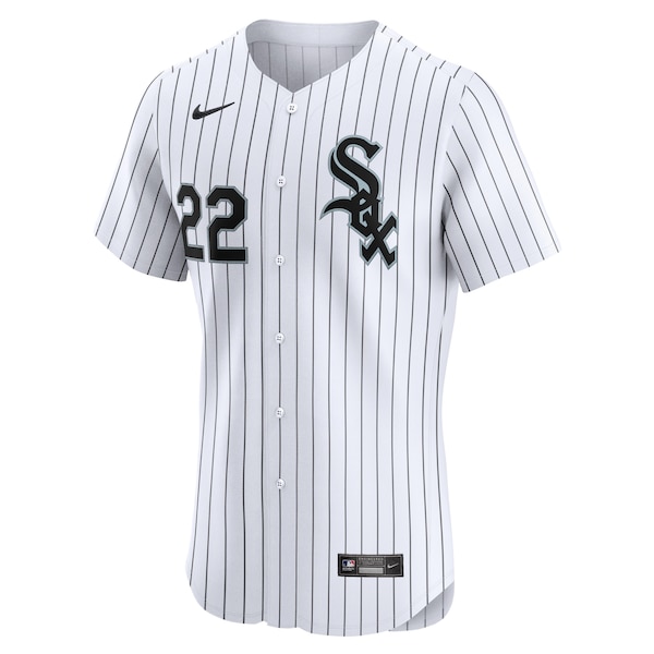 Oscar Colas Chicago White Sox Nike Home Elite Player Jersey - White