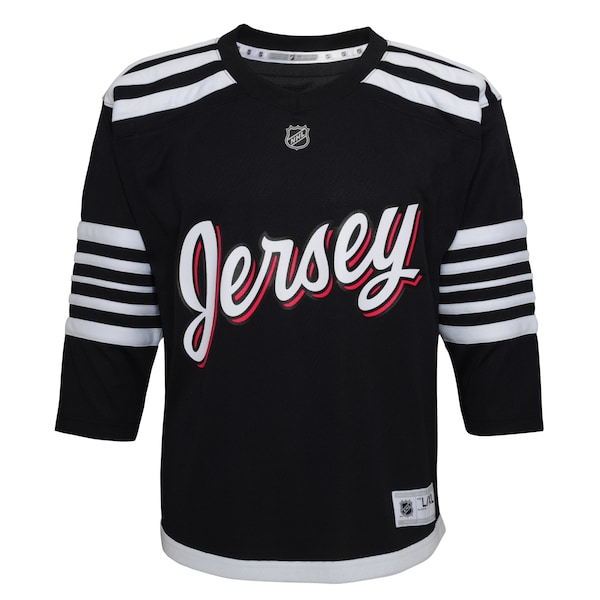 New Jersey Devils Youth 2021/22 Alternate Replica Jersey - Black