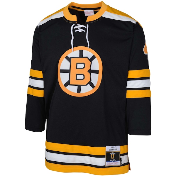 Bobby Orr Boston Bruins  Youth   Power Play Player Jersey - Black