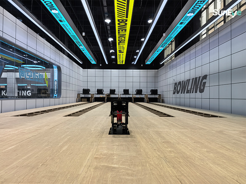 Step 4 - Installing the Synthetic Lane Panles - How Is a Bowling Lane Foundation Built