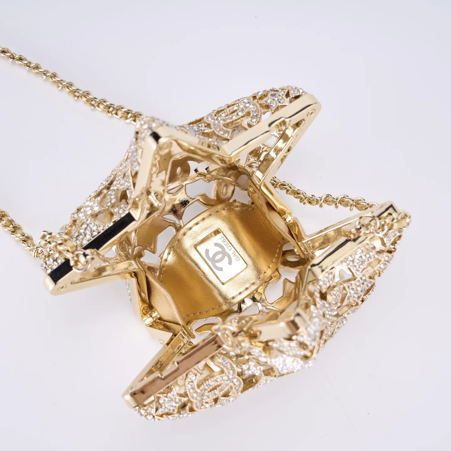 Chanel Gold Crystal Evening Bag product photo from LabelPicks