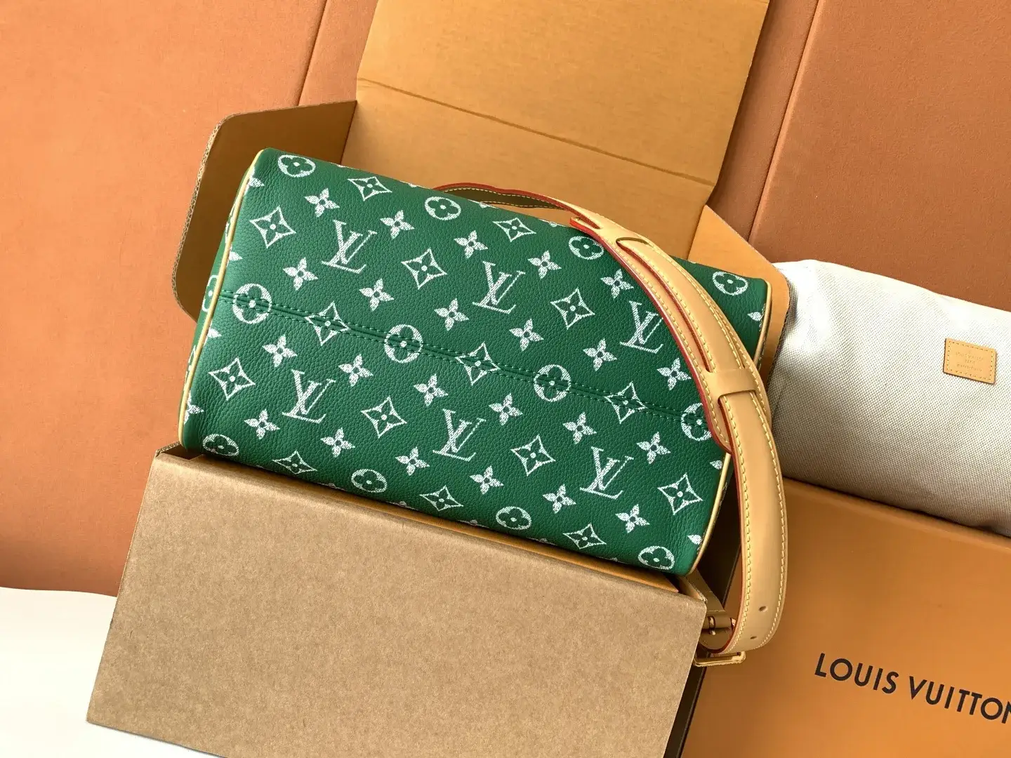 Louis Vuitton Green Top Handle Bag product photo from LabelPicks
