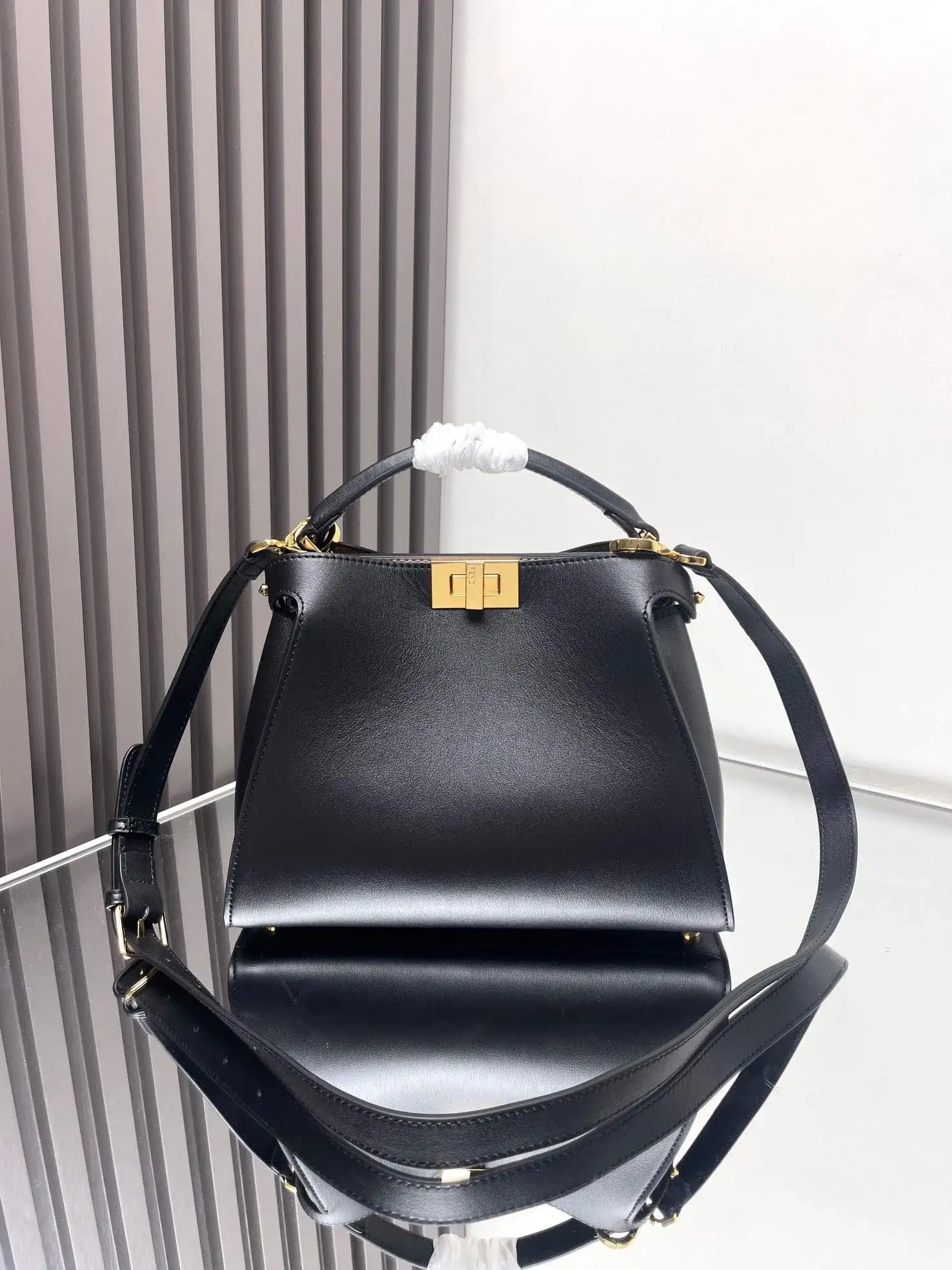 Fendi Peekaboo Calfskin Top Handle Bag product photo from LabelPicks