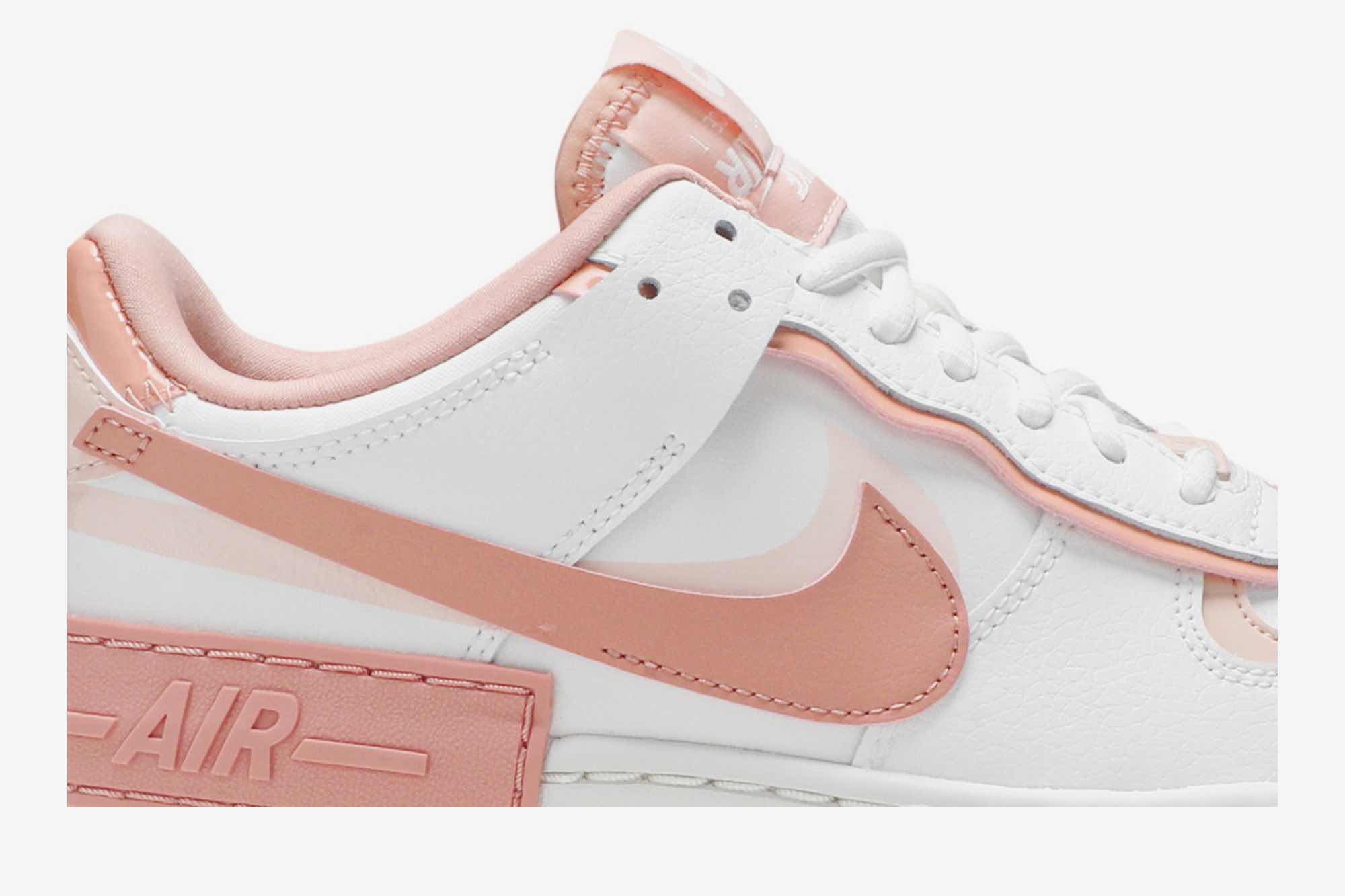 Nike Air Force 1 Shadow ‘White Coral Pink’ CJ1641-101