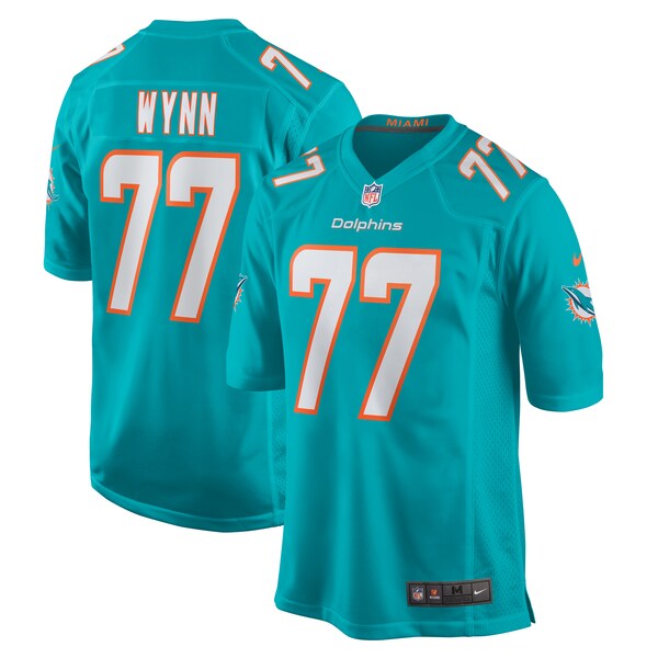 Isaiah Wynn Miami Dolphins Nike  Game Jersey -  Aqua