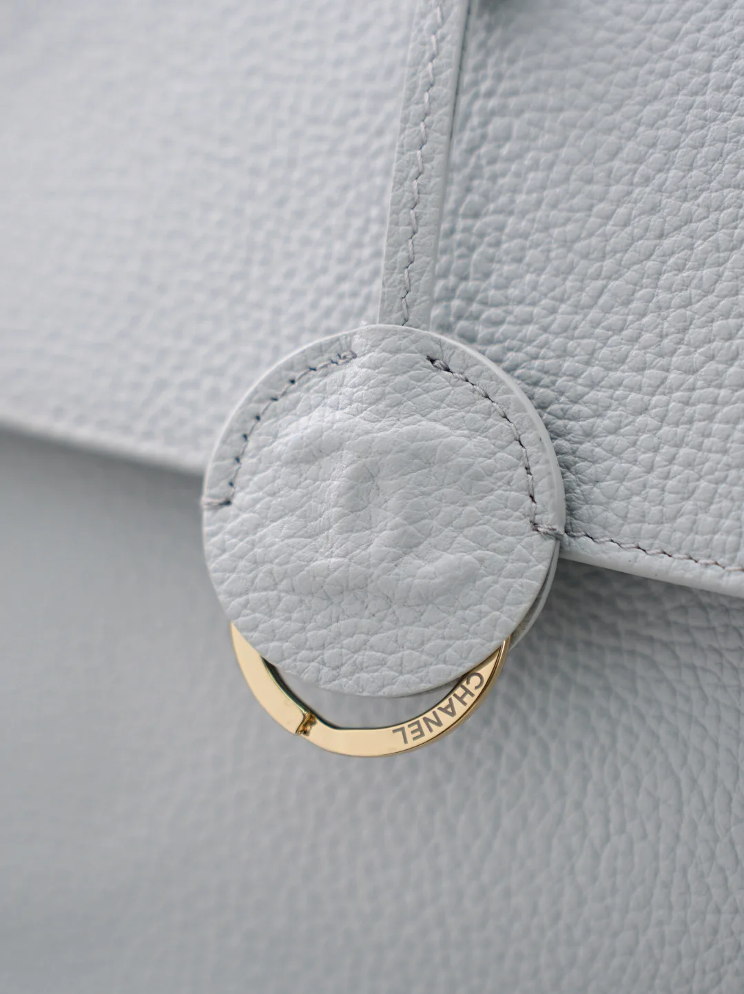 Chanel Brown Grained Leather Tote Bag product photo from LabelPicks
