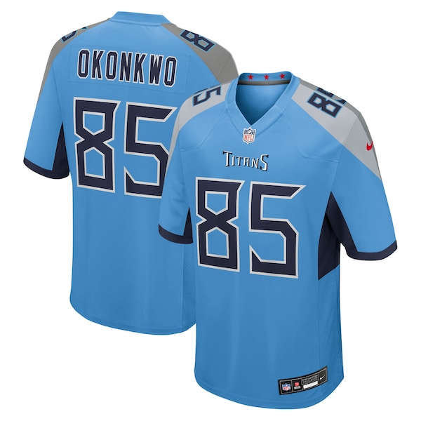 Chigoziem Okonkwo Tennessee Titans Nike Team Game Jersey -  Light Blue
