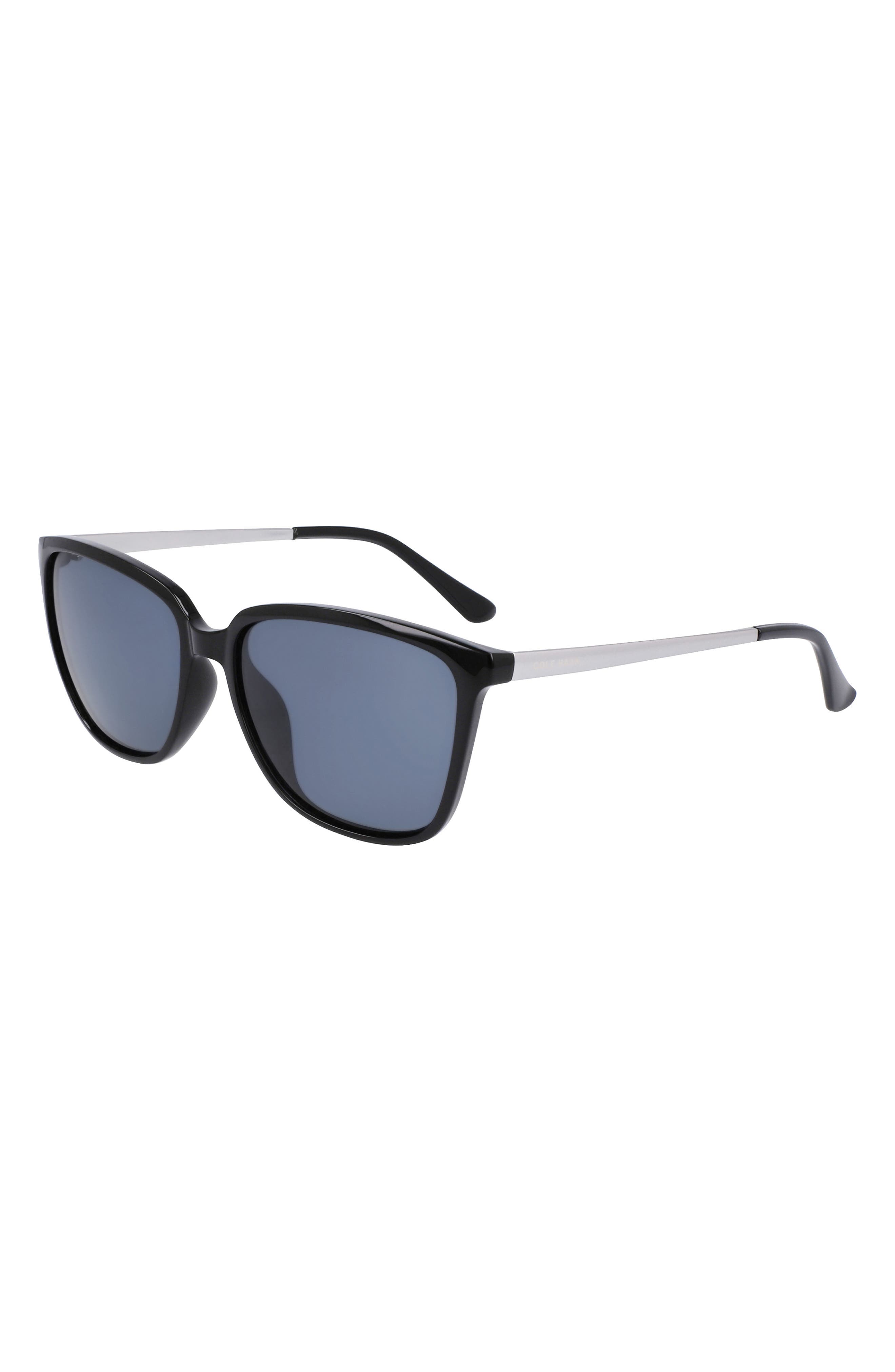 Cole Haan 57mm Polarized Square Sunglasses