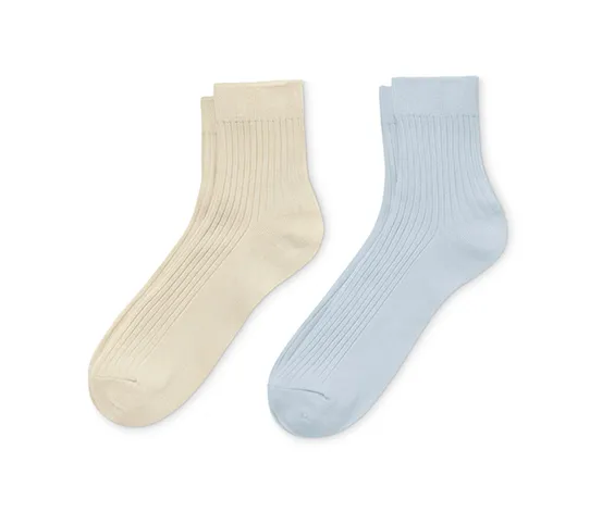 2 Paar Bambus-Socken