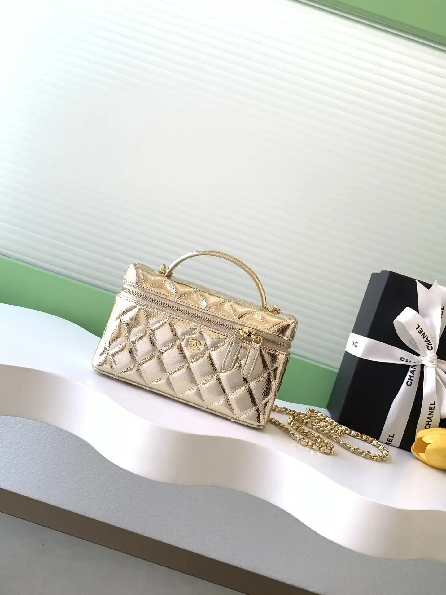 Chanel Quilted Leather Crossbody Bag product photo from LabelPicks