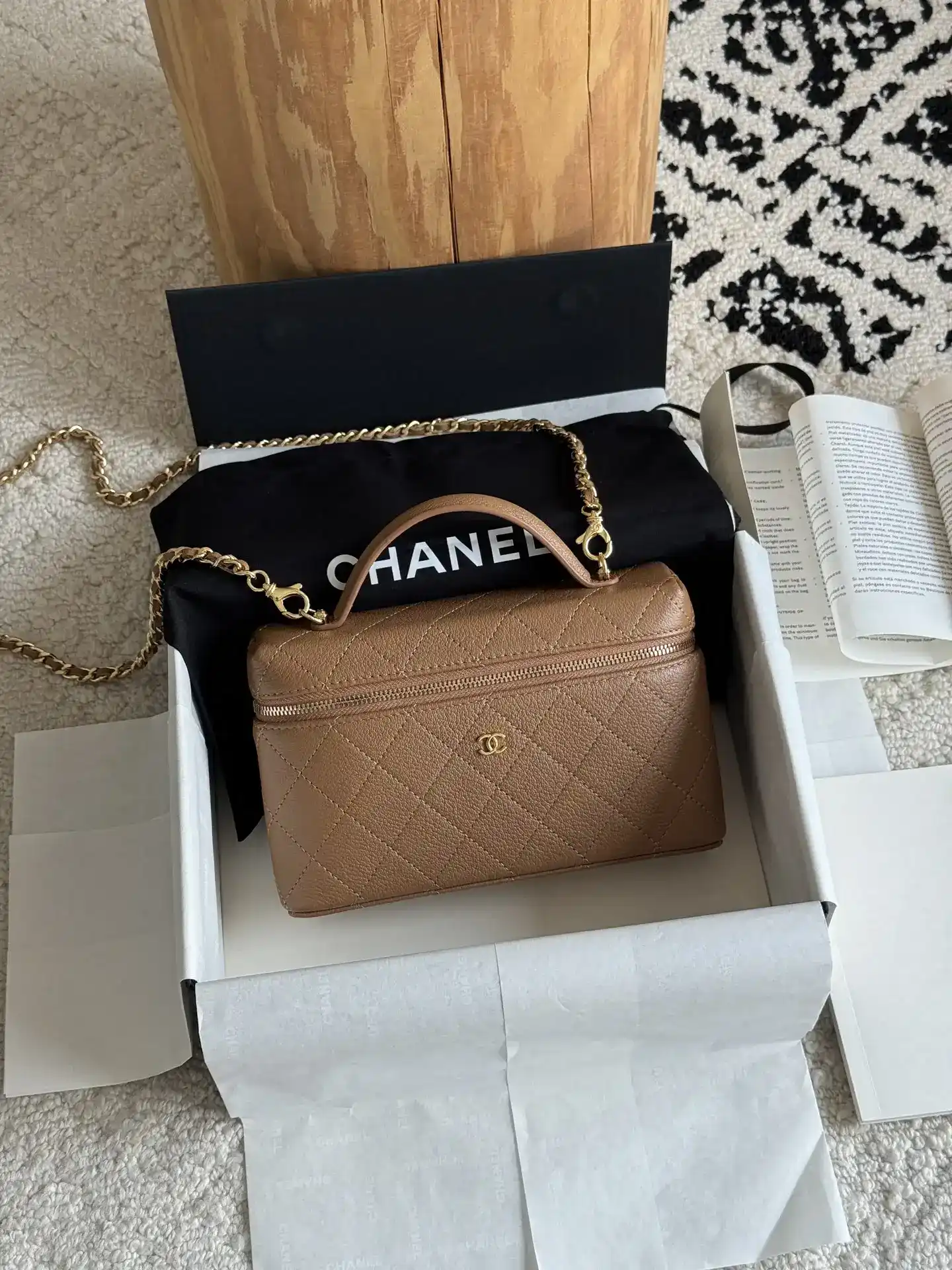 Chanel Lambskin Top Handle Bag product photo from LabelPicks