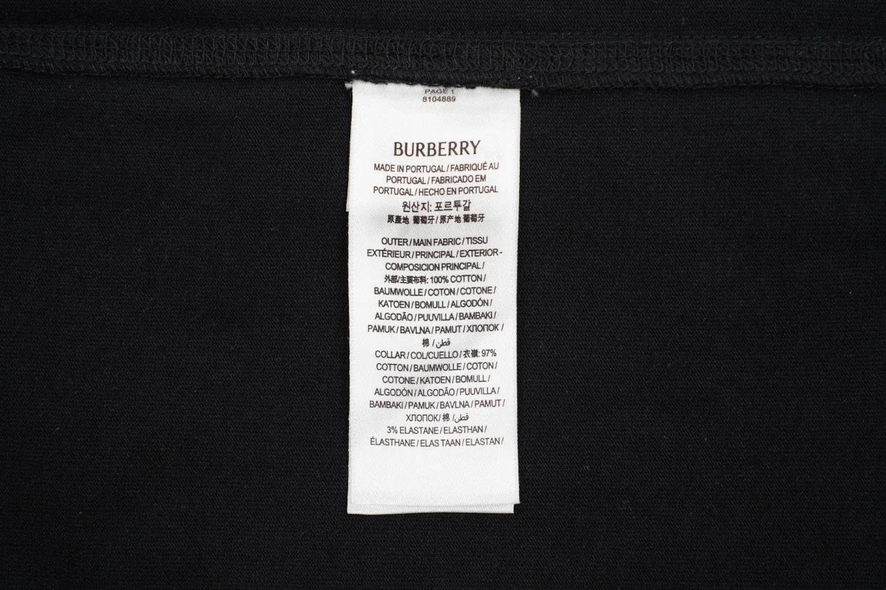 Burberry Black Check Equestrian Knight Patch T-Shirt product photo from LabelPicks