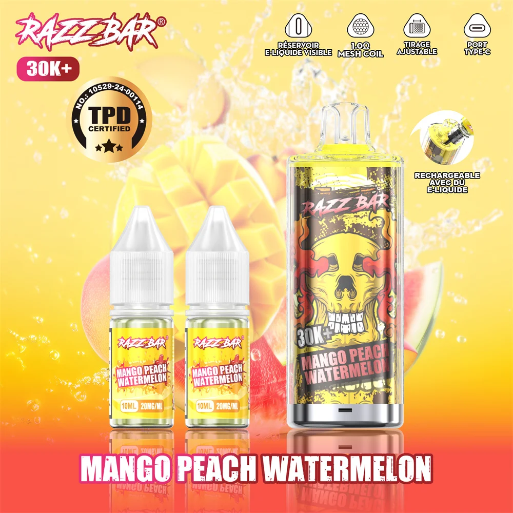 Razz Bar 30K+ Disposable Vape (2%, 30000 Puffs)