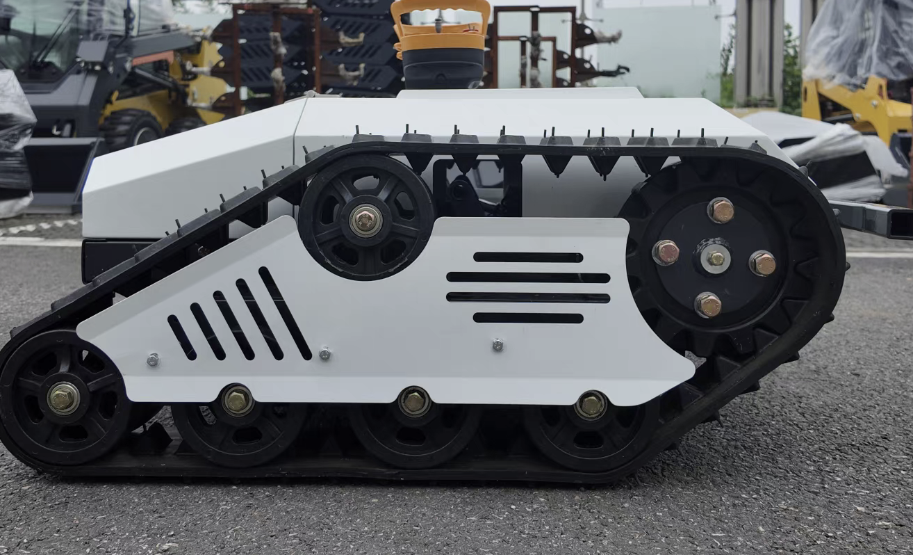 Grass Lawn Mower Remote Controlled Robot Fuel Engined Power Brand New - GreshamTech