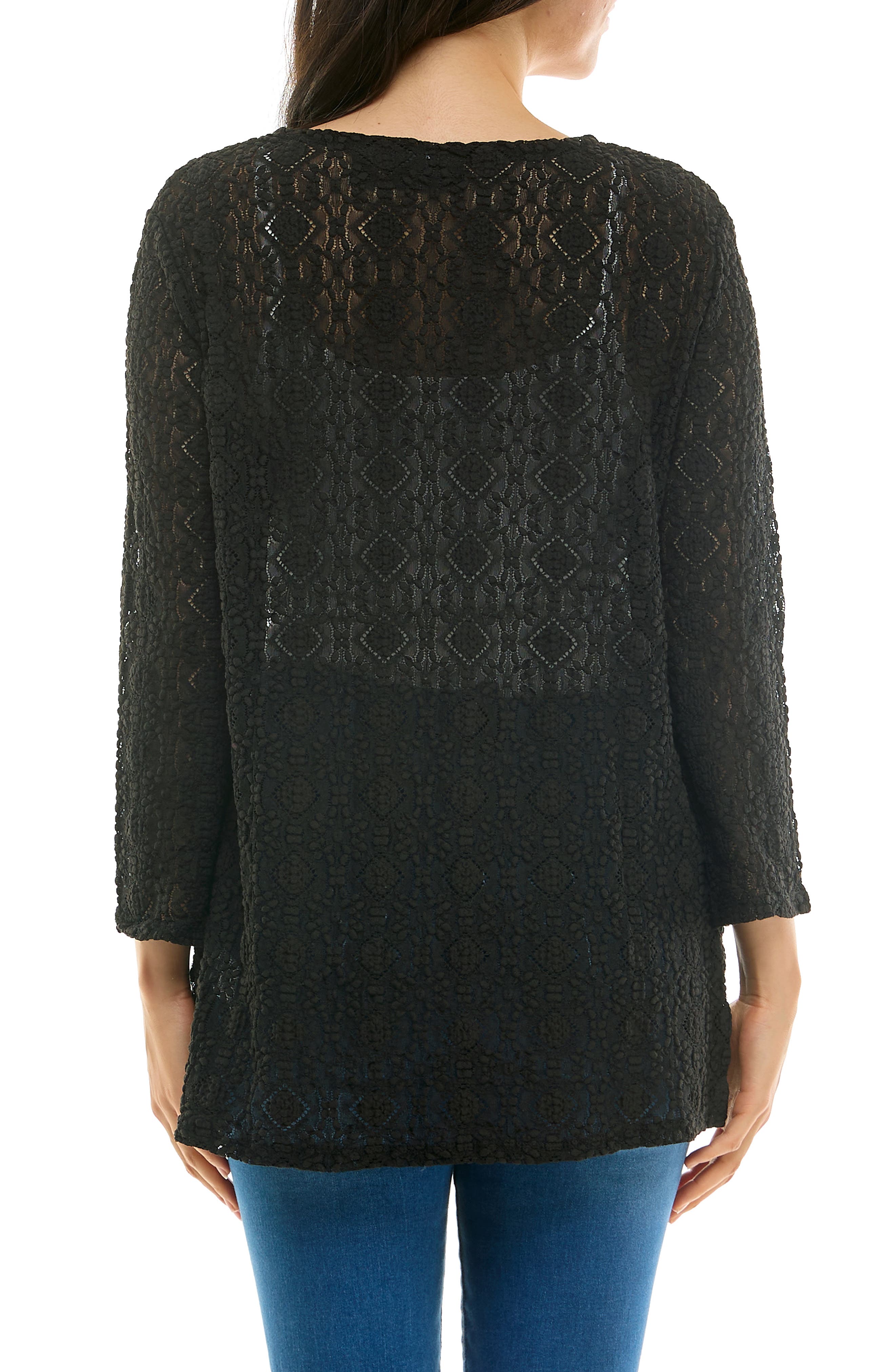 Nina Leonard Lace Bolero