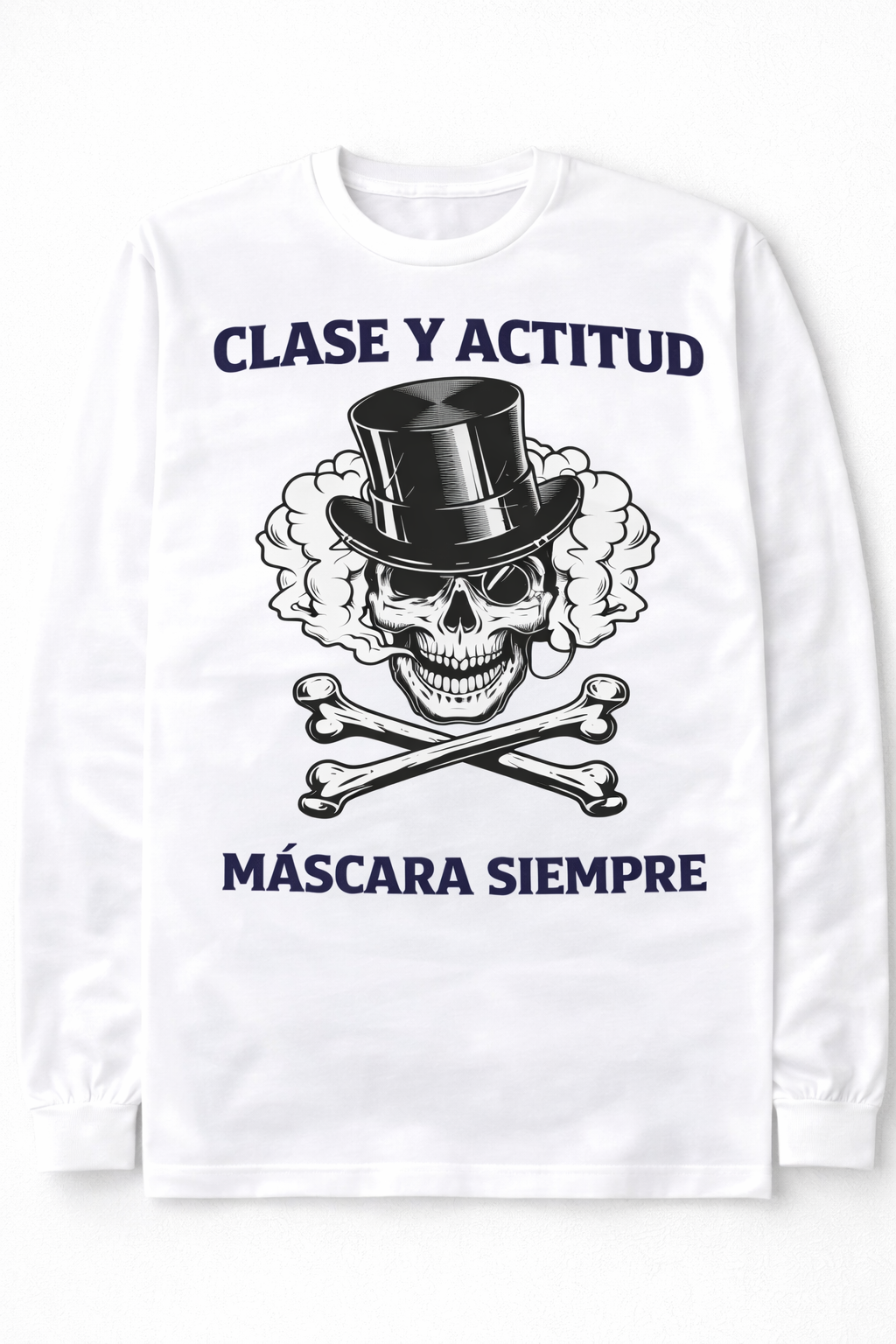 Remera Calavera Gentleman Dark | Estilo Urbano Unisex