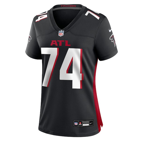 Tyrone Wheatley Jr Atlanta Falcons Nike Women's Team Game Jersey -  Black