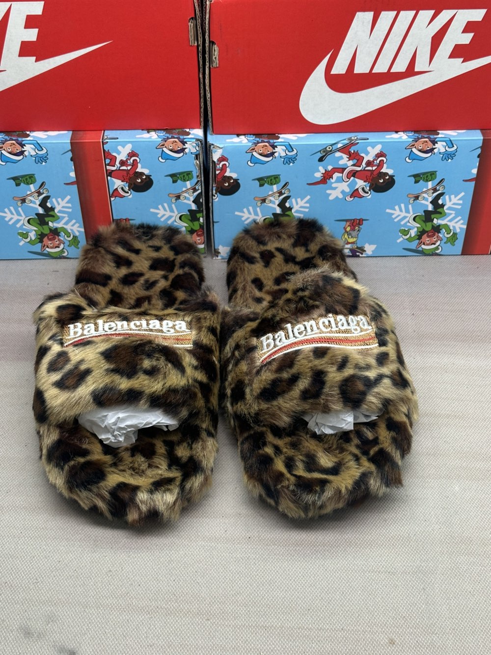 Balenciaga Furry Slide