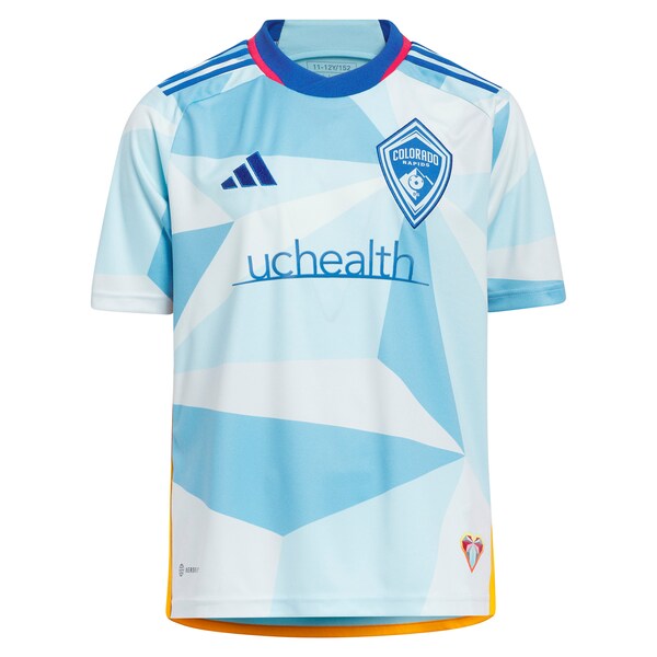 Jonathan Lewis Colorado Rapids adidas Youth 2024 New Day Kit Replica Jersey - Light Blue