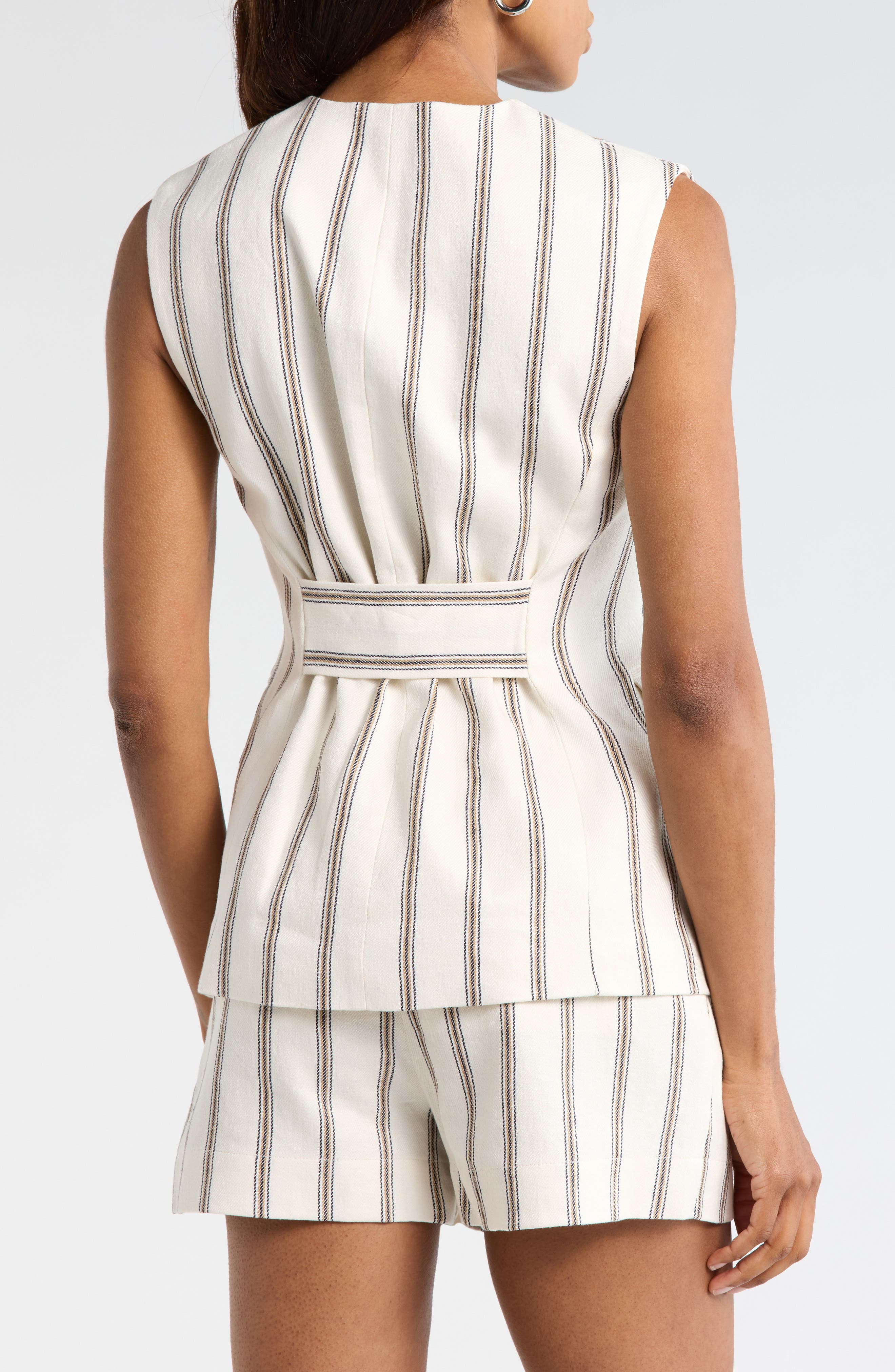 A.L.C. Noa Stripe Vest