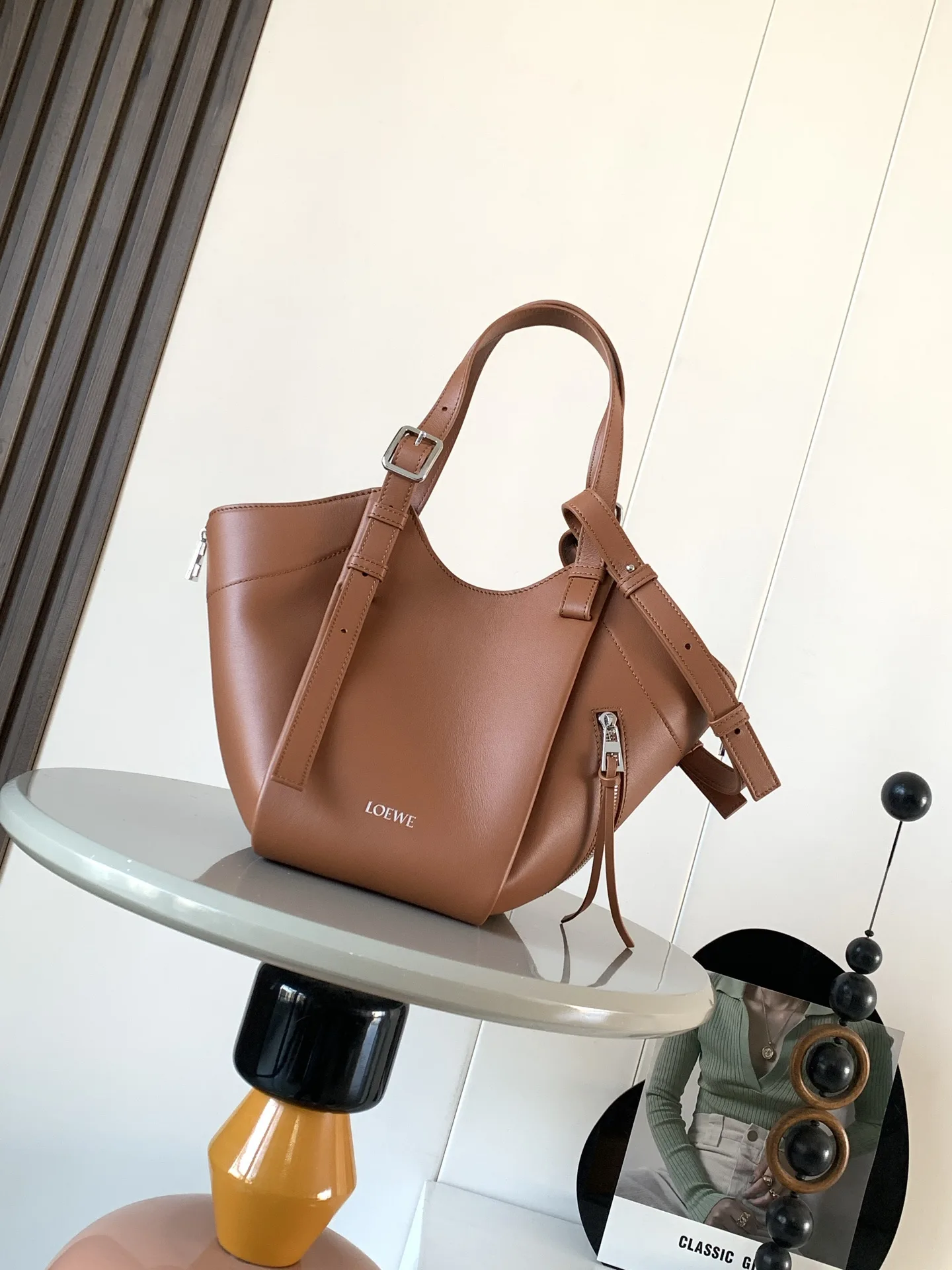 Loewe Hammock Calfskin Top Handle Bag product photo from LabelPicks