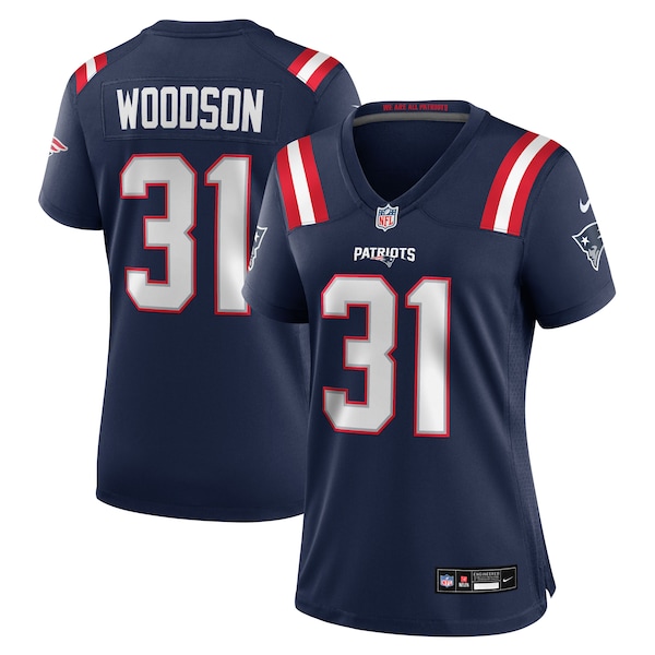 Craig Woodson New England Patriots Nike Women's Team Game Jersey -  Navy