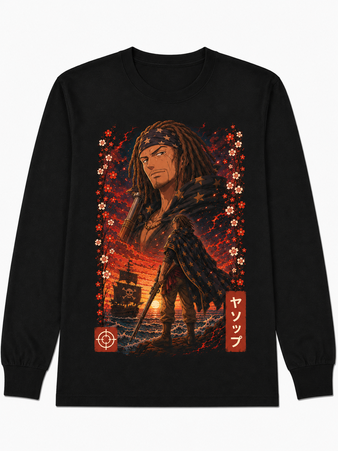 Remera Anime Yasopp One Piece Manga Corta