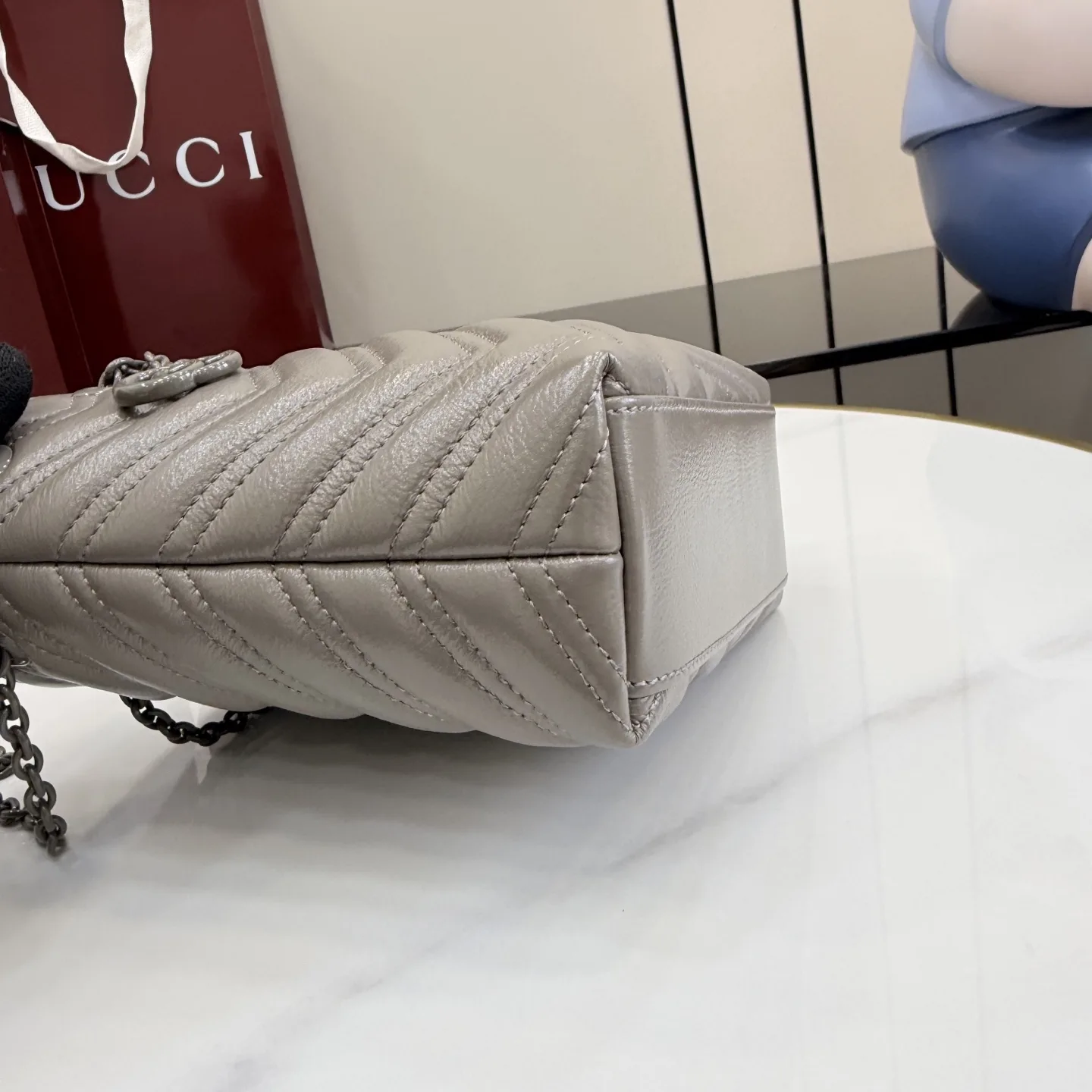 Gucci GG Supreme Canvas Marmont Bucket Bag product photo from LabelPicks