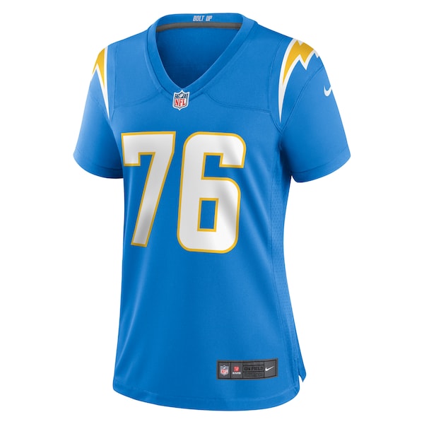 Joe Alt Los Angeles Chargers Nike Women's 2024 NFL Draft First Round Pick Player Game Jersey - Powder Blue