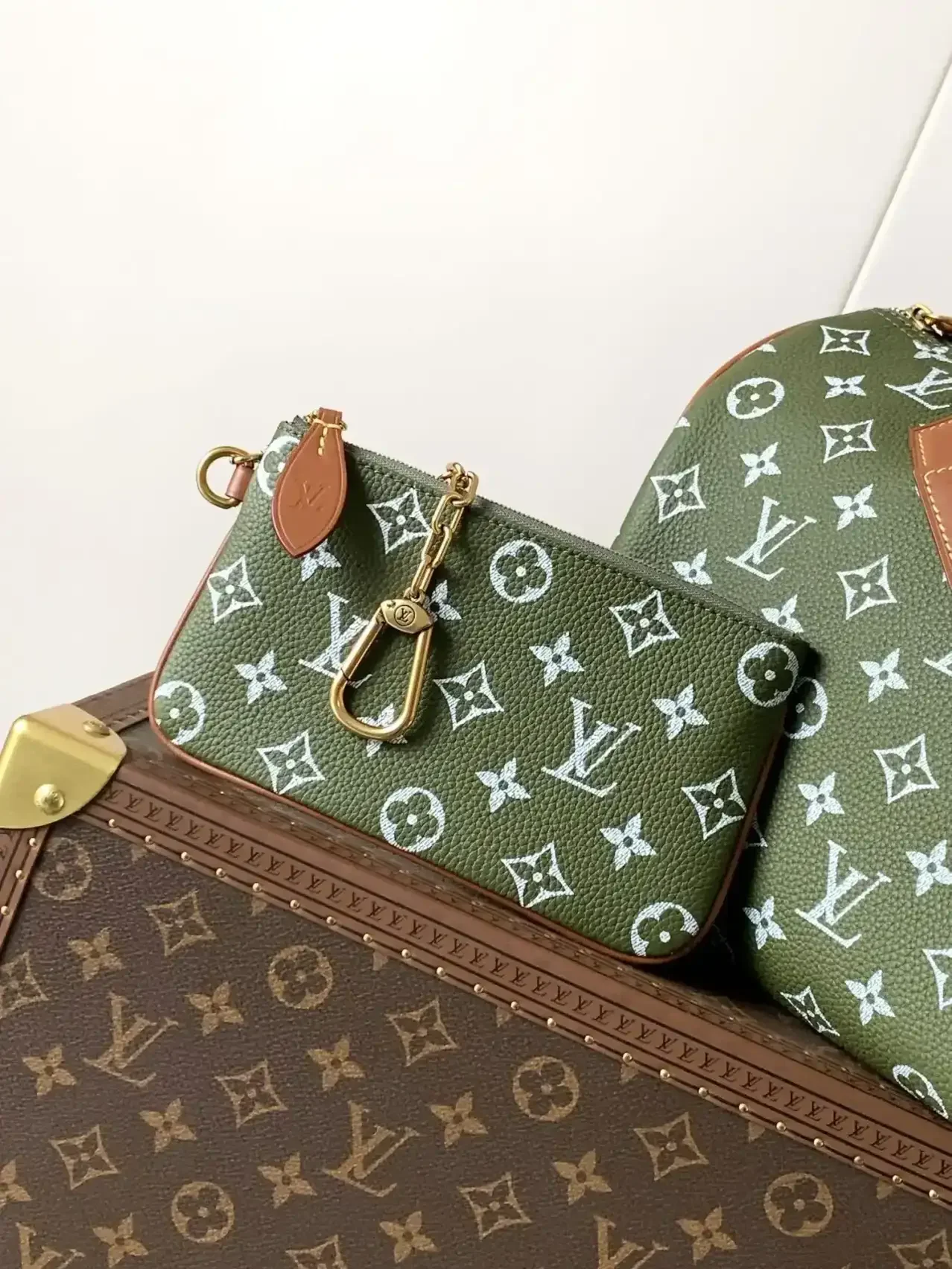 Louis Vuitton Speedy Black Grained Leather Top Handle Bag product photo from LabelPicks