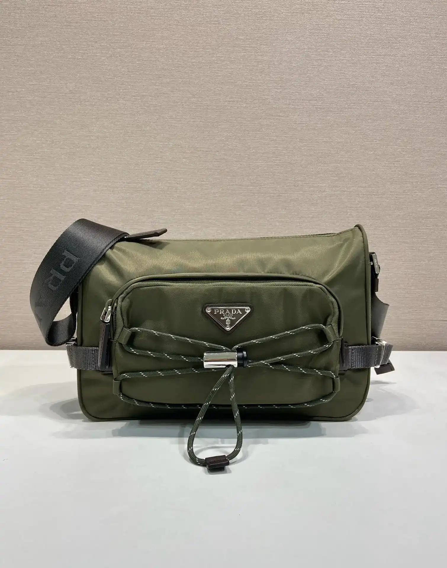 Prada Woven Leather Crossbody Bag product photo from LabelPicks
