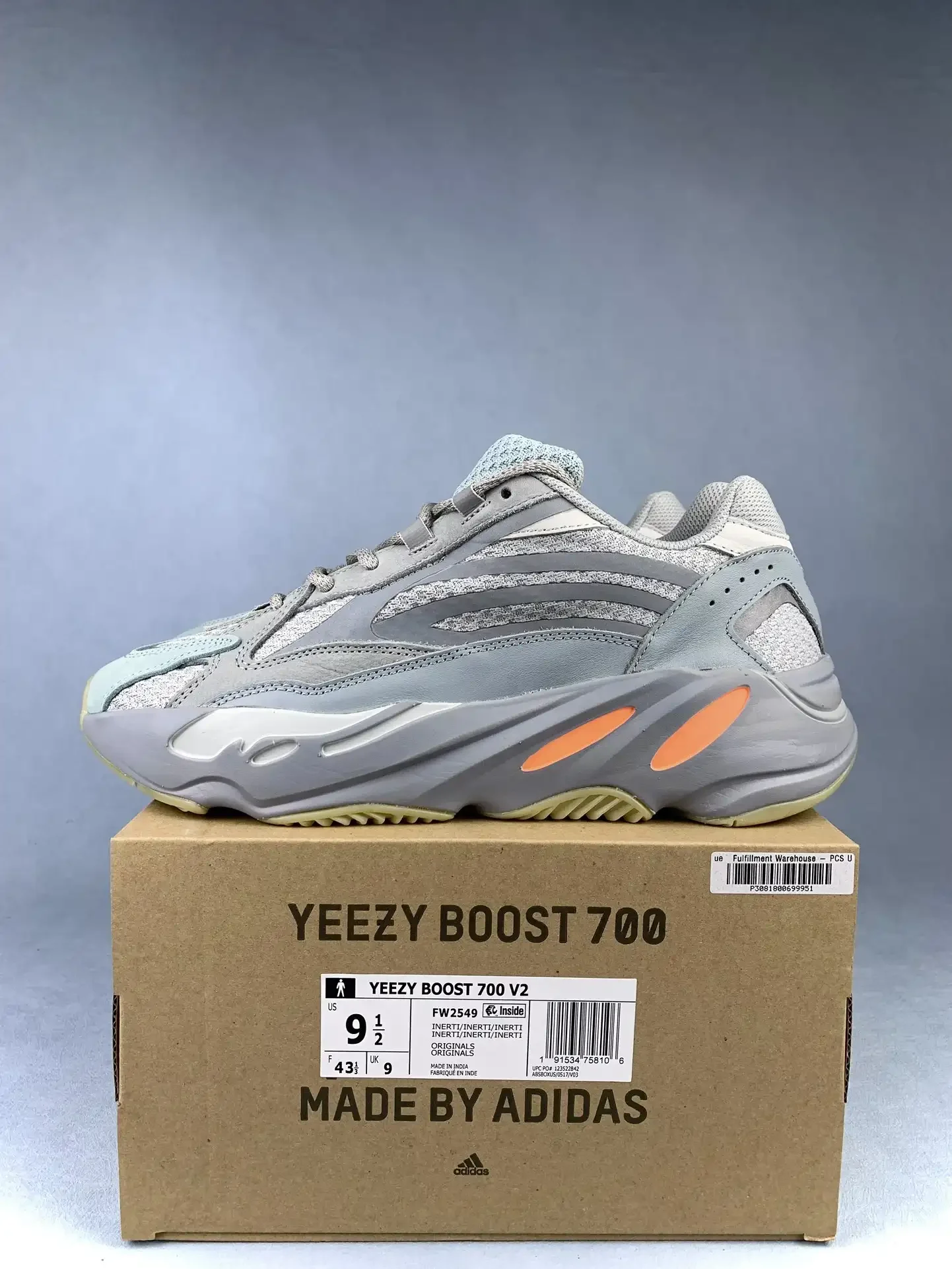 adidas Yeezy Boost 700 V2 Inertia Shoes product photo from LabelPicks