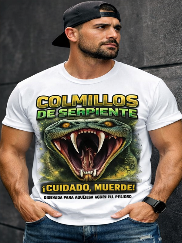 Remera Colmillos Venenosos – Soy Libre