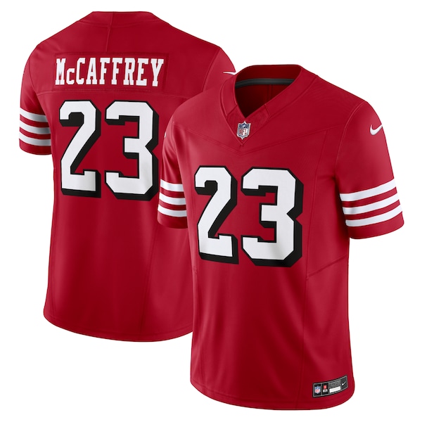 Christian McCaffrey San Francisco 49ers Nike Vapor F.U.S.E. Limited Jersey - Scarlet/White