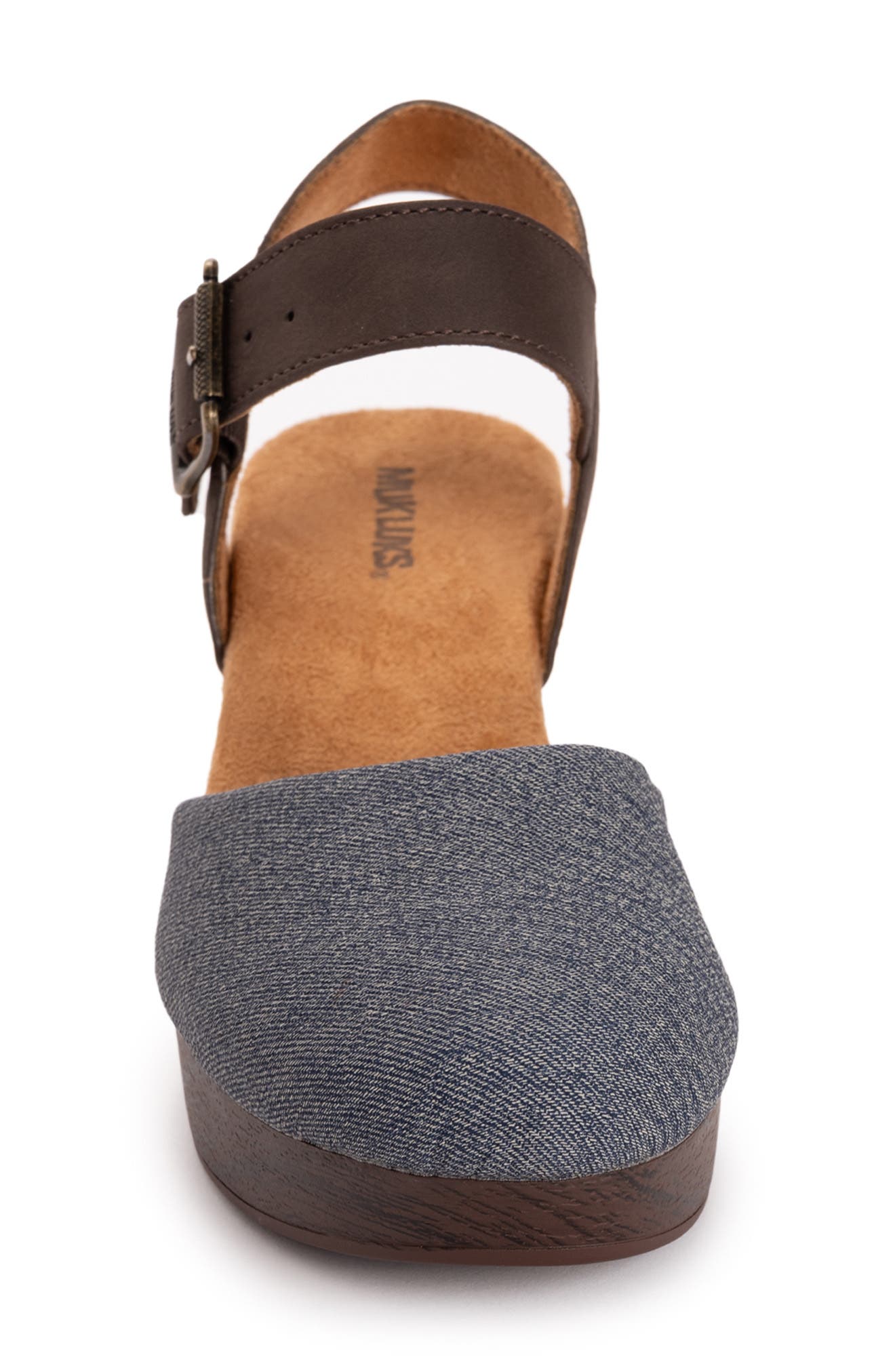 MUK LUKS Merritt Quarter Strap Platform Pump