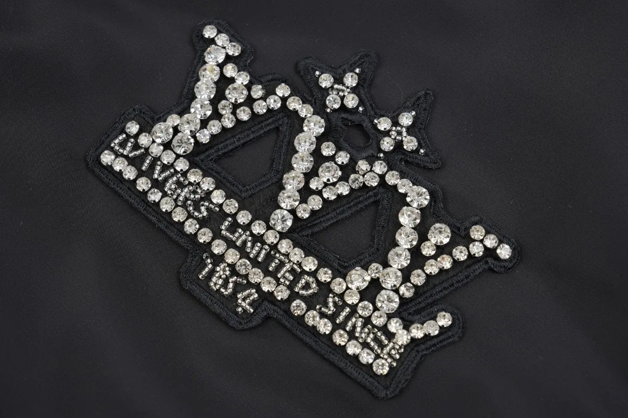 Louis Vuitton Black Crystal Badge Padded Jacket product photo from LabelPicks