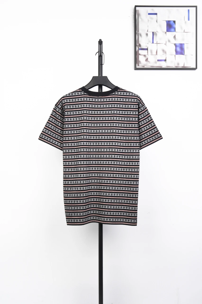 Chrome Hearts White Allover Cross Jacquard T-Shirt product photo from LabelPicks