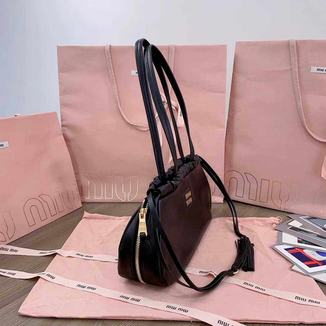 Miu Miu Lambskin Shoulder Bag product photo from LabelPicks