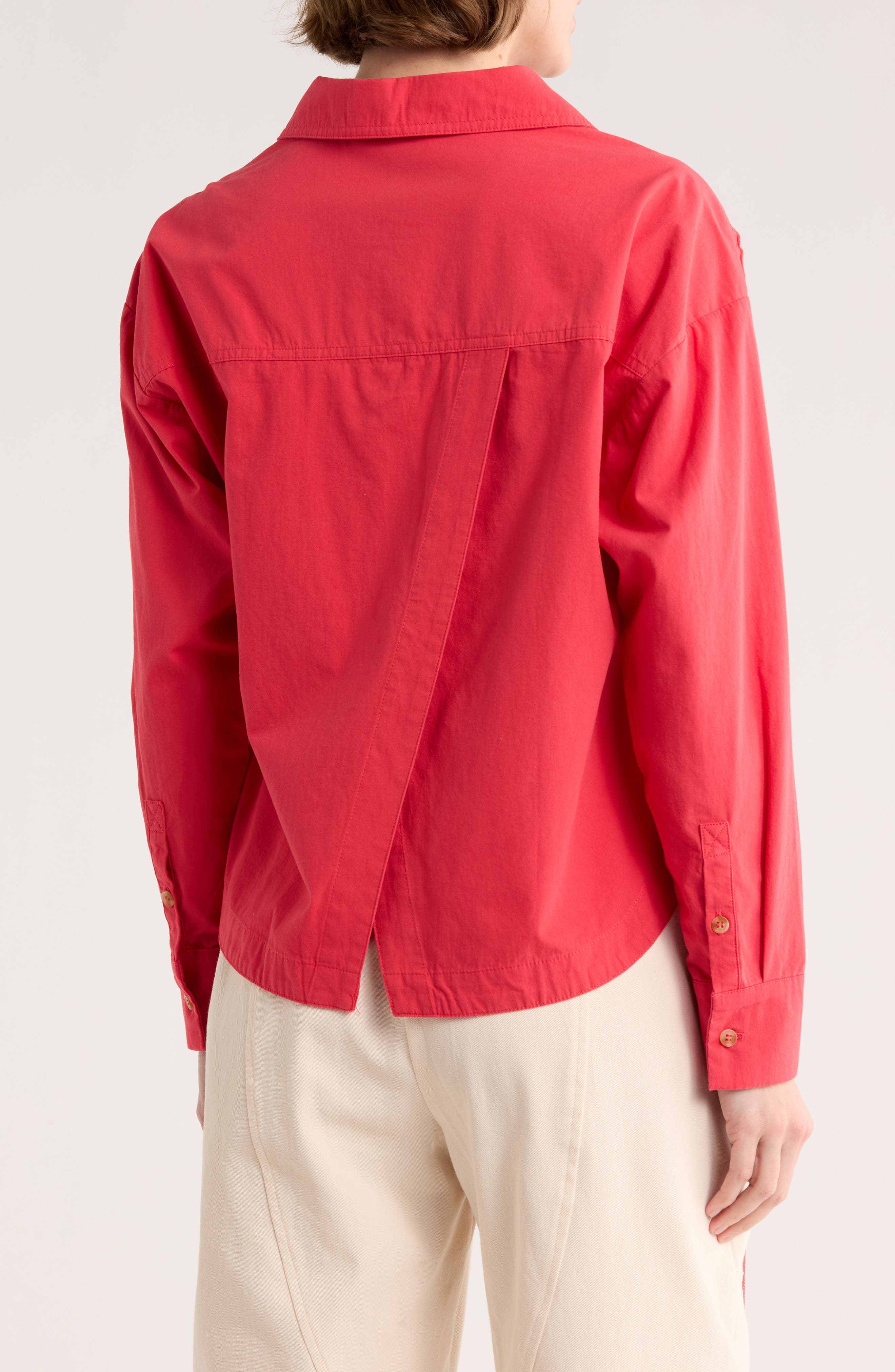 DR2 by Daniel Rainn Long Sleeve Poplin Button-Up Shirt